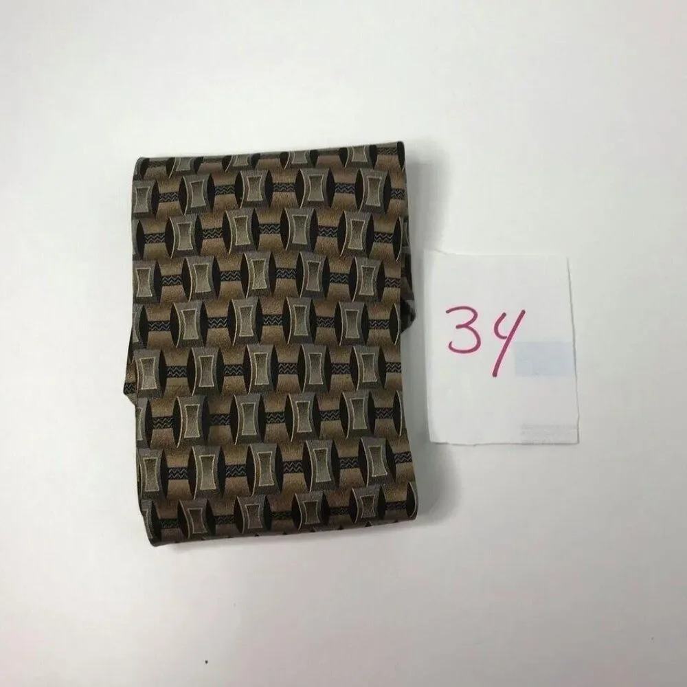 1153 JOSEPH & FEISS INTERNATIONAL vtg silk necktie 58 in x 4 in